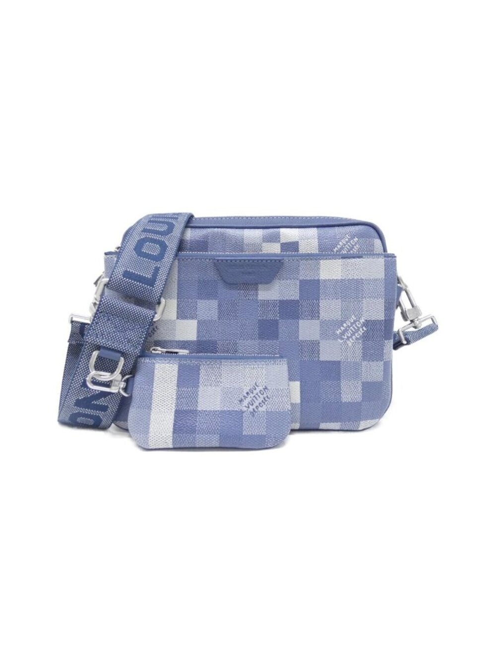 Louis Vuitton Damoflage Trio Messenger Shoulder Bag